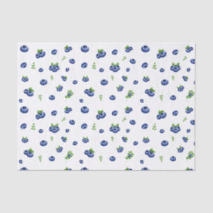Blueberry Pattern Tissue Paper