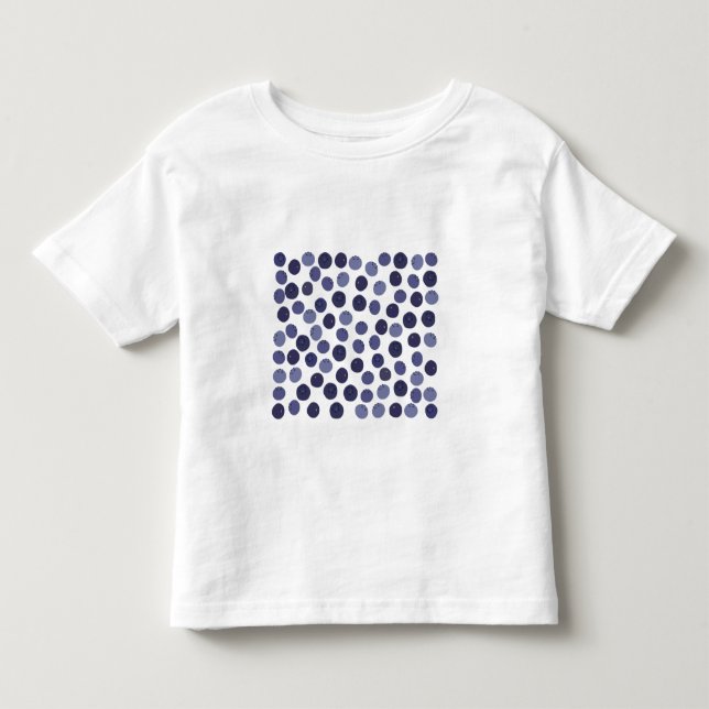 Blueberry Pattern Toddler T-Shirt (Front)