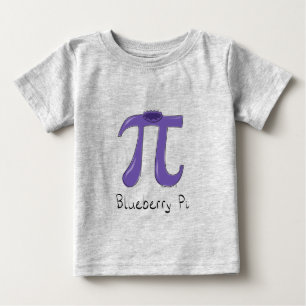 Blueberry Pi Cute Math Pi Day Kid's Baby T-Shirt