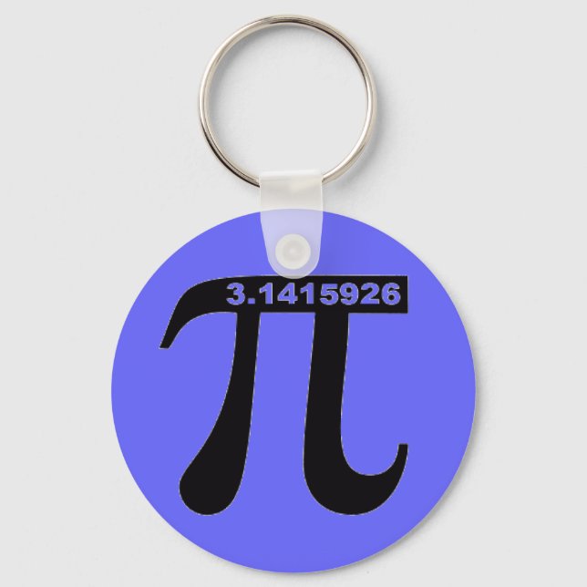 Blueberry Pi Keychain (Front)