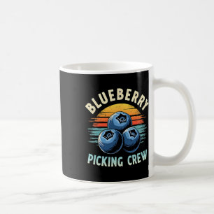 Blueberry Picking Crew Farmer Farming Coffee Mug