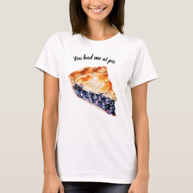 Blueberry Pie T-Shirt (Front)