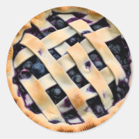 Blueberry Pie with Fancy Crust