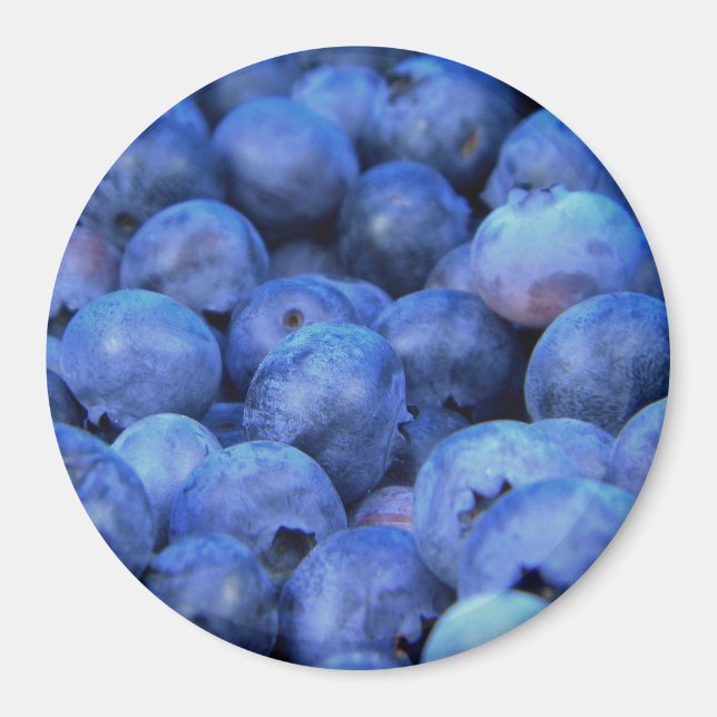 blueberry pile magnet (Front)