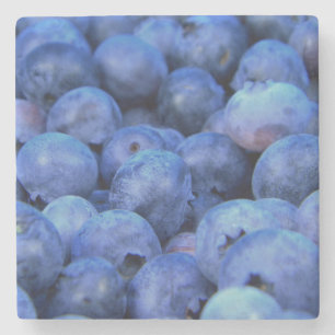 blueberry pile stone coaster