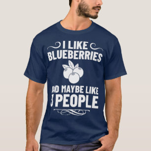 Blueberry Plant Blueberries Farmer Bush Tree Muffi T-Shirt