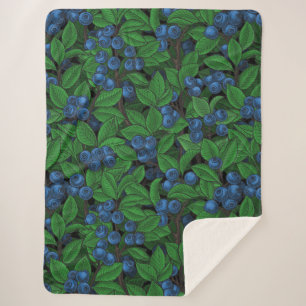 Blueberry Sherpa Blanket