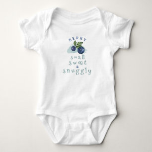 Blueberry Small, Sweet and Snuggly Baby Bodysuit
