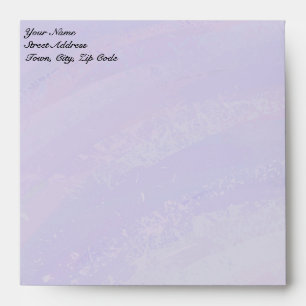 Blueberry Smear and Black Monogram Envelopes