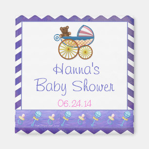 Blueberry Smear Baby Shower Magnet
