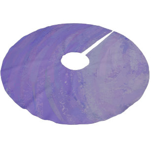 Blueberry Smear Brushed Polyester Tree Skirt