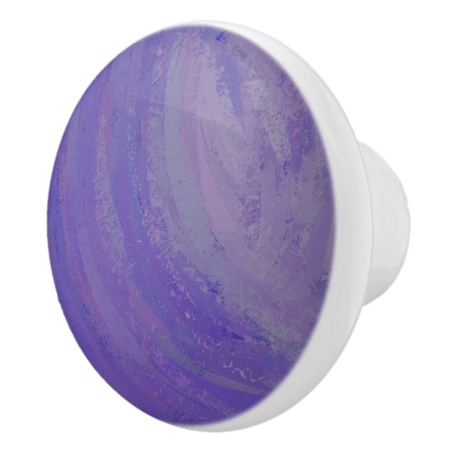 Blueberry Smear Ceramic Knob (Right)