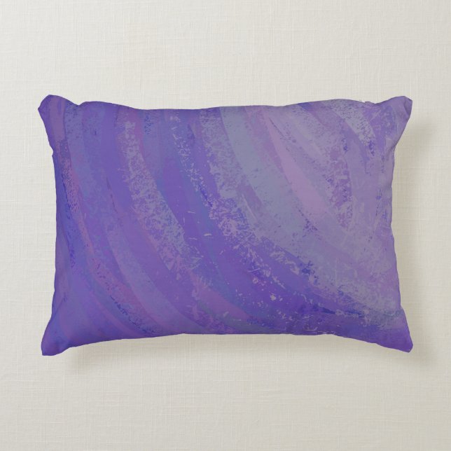 Blueberry Smear Decorative Cushion (Front)
