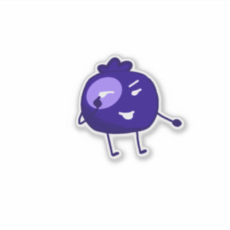 Blueberry sticker!