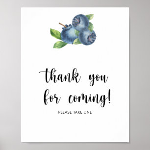 Blueberry - Thank you for coming  Poster
