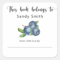 Blueberry - This book belongs to