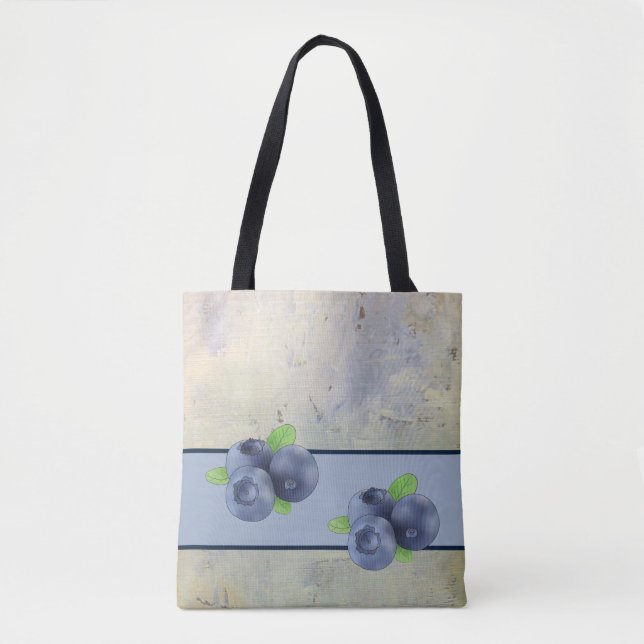 blueberry tote bag (Front)