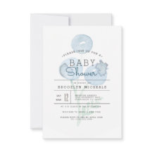 Blueberry Trio | Berry Watercolor Baby Shower