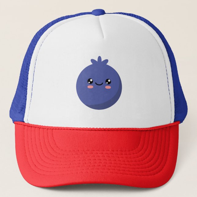 Blueberry Trucker Hat (Front)