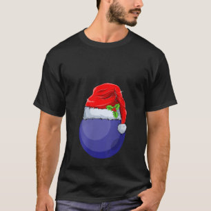 Blueberry Wearing Santa Hat Xmas Blueberry Lover C T-Shirt