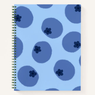 Blueberry Wild Notebook Cover - Title & Descriptio