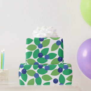 Blueberry. Wrapping Paper