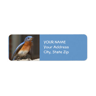 Bluebird Address Label