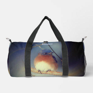Bluebird Animal Nature Personalised  Duffle Bag