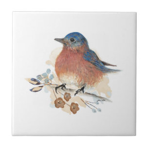 Bluebird Art Tile