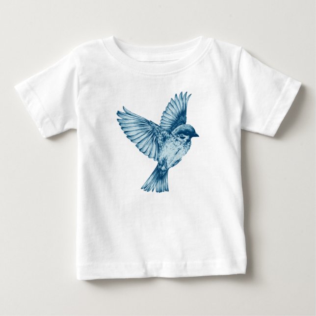 Bluebird Baby T-Shirt (Front)