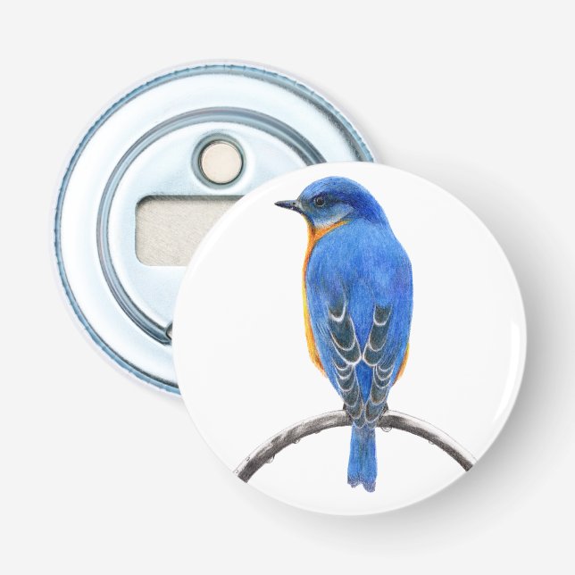 Bluebird Bottle Opener (Front)