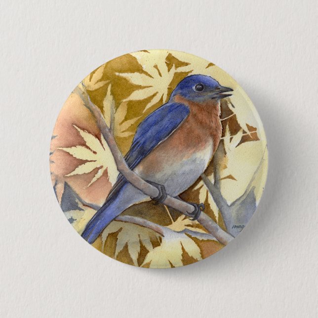 Bluebird Button (Front)