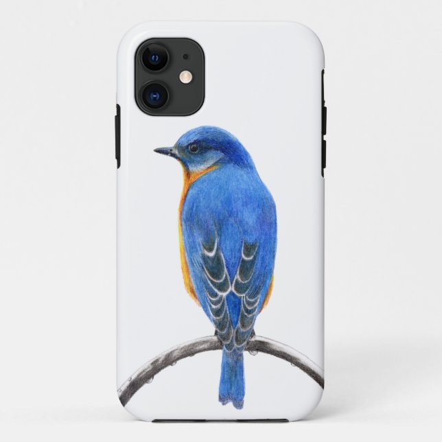 Bluebird Case-Mate iPhone Case (Back)