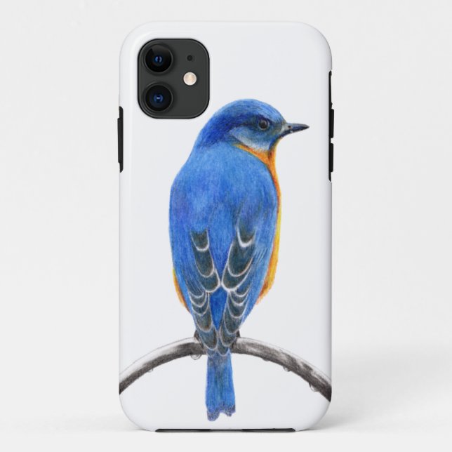 Bluebird Case-Mate iPhone Case (Back)