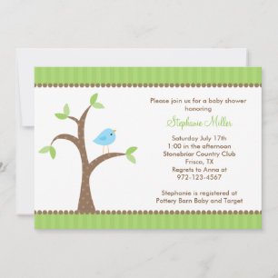 Bluebird in Tree Invitations