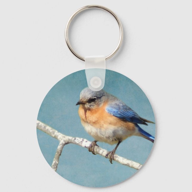 Bluebird Key Ring (Front)