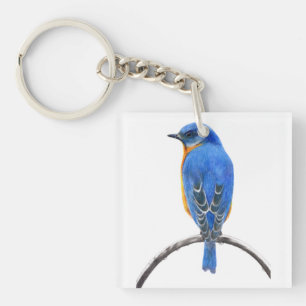 Bluebird Key Ring