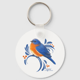 Bluebird Key Ring
