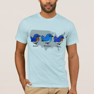 Bluebird Map T-Shirt