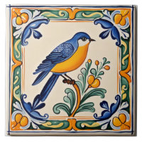 Bluebird Mediterranean Blue Bird Folk Animal