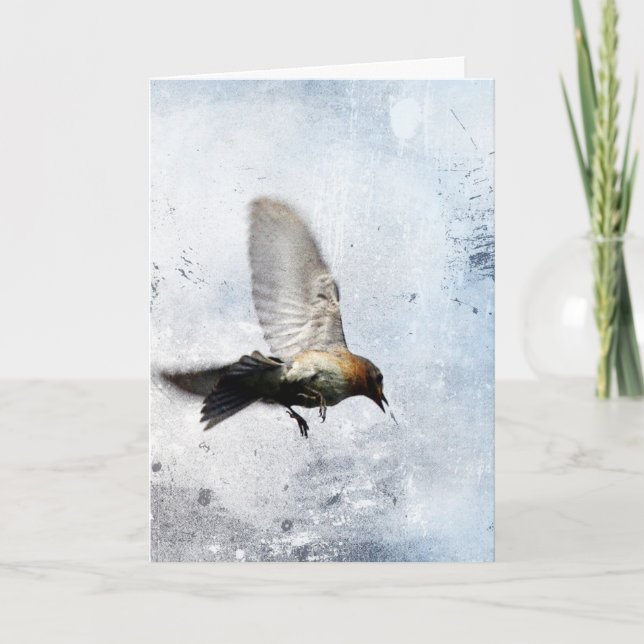 Bluebird, Mother's Day Card (Front)