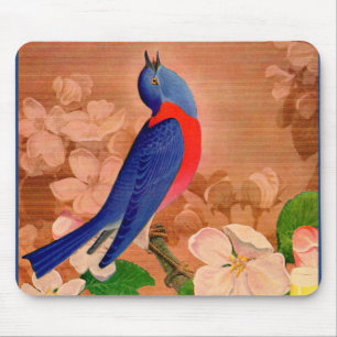 bluebird of happiness mouse mat