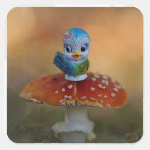 Bluebird of Happiness Stickers