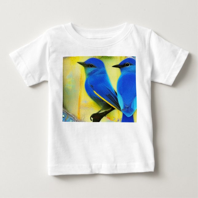 Bluebird of Happiness T-Shirt (Front)