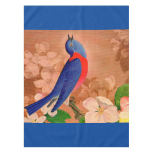 bluebird of happiness tablecloth