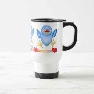 Bluebird of Happiness Travel Mug