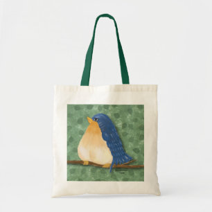 Bluebird Painting Tote Bag