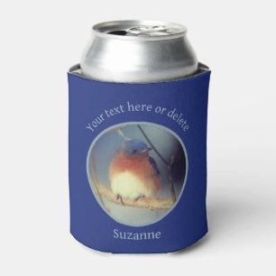 Bluebird Personalized Can Cooler