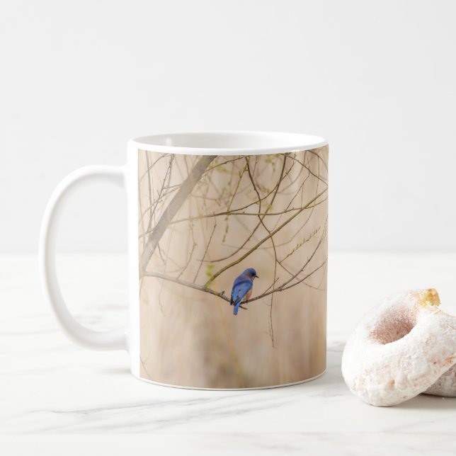Bluebird Spring Coffee Mug (With Donut)