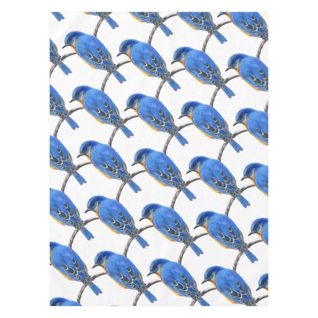 Bluebird Tablecloth (Front)